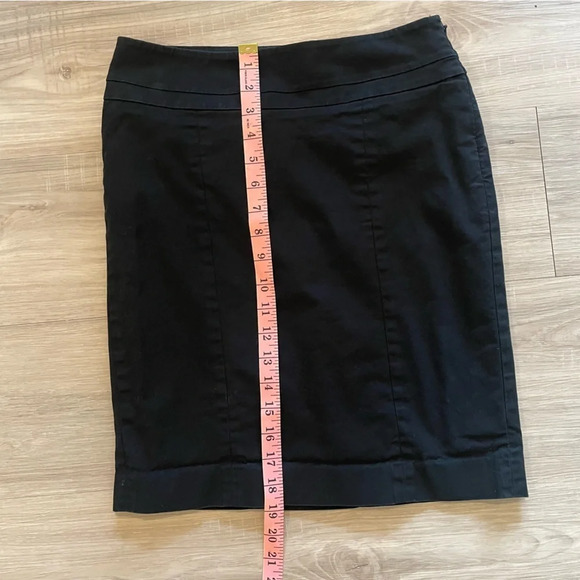 Ann Taylor Loft 0 petite black pencil skirt workwear - Picture 8 of 9